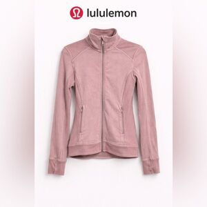 Lululemon Define Jacket Pink Full Zip Slim Fit Athletic